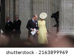 Small photo of London, UK - 06.03.2022: Prince William and Kate Duchess of Cambridge at Platinum Jubilee service of thanks giving for Queen Elizabeth 70 year