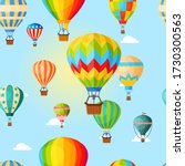 Colorful Airballoon  Pattern ...