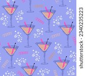 colorful seamless pattern with...