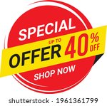 sale and special offer tag ... | Shutterstock .eps vector #1961361799