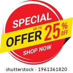 sale and special offer tag ... | Shutterstock .eps vector #1961361820