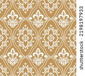 Seamless Damask Patterns For...