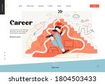 business topics   career  web... | Shutterstock .eps vector #1804503433