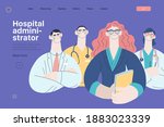 medical insurance illustration  ... | Shutterstock .eps vector #1883023339