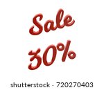 sale 30 percents discount... | Shutterstock . vector #720270403