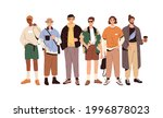 group portrait of fashion men... | Shutterstock .eps vector #1996878023