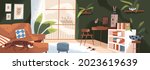 modern living room with... | Shutterstock .eps vector #2023619639