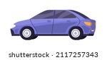 car side view. auto vehicle... | Shutterstock .eps vector #2117257343
