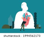 cardiology concept.... | Shutterstock .eps vector #1994562173