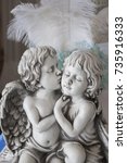 Couple Cupid Sculpture