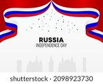 russia independence day... | Shutterstock .eps vector #2098923730