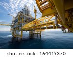 Oil And Gas Platform In The...