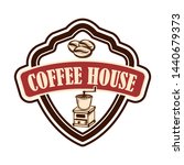 coffee house emblem template.... | Shutterstock .eps vector #1440679373