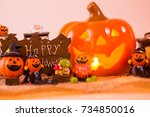 halloween  | Shutterstock . vector #734850016