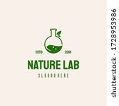 Nature Laboratory Logo Hipster...