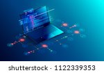 software  web development ... | Shutterstock .eps vector #1122339353