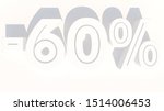 3d rendering percentage... | Shutterstock . vector #1514006453