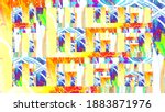 colorful abstract background.... | Shutterstock . vector #1883871976