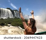 Brazilian Woman Tourist In The...