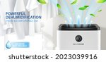 3d dehumidifier or air purifier ... | Shutterstock .eps vector #2023039916
