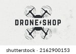 Drone  Uav Shop Logo  Poster....