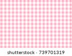 Pink Gingham Pattern. Texture...