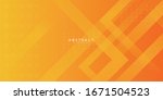 fresh orange gradient web... | Shutterstock .eps vector #1671504523