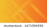fresh orange gradient web... | Shutterstock .eps vector #1671504550