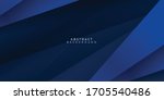 modern dark blue paper... | Shutterstock .eps vector #1705540486