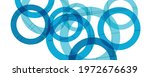 abstract tech geometric... | Shutterstock .eps vector #1972676639