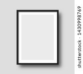 wall picture frame vector. ... | Shutterstock .eps vector #1430998769