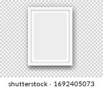 white picture or photo frame... | Shutterstock .eps vector #1692405073