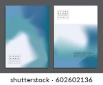 set of creative universal... | Shutterstock .eps vector #602602136