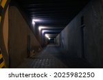 Dark Underground Passage At...