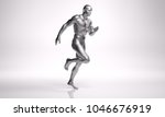 3d Rendering    A Running Male...