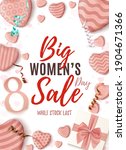big women's day sale vertical... | Shutterstock .eps vector #1904671366