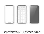 vector phone isolated on white... | Shutterstock .eps vector #1699057366