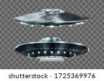 Flying Saucer UFO vector clipart image - Free stock photo - Public ...