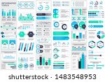 bundle infographic elements... | Shutterstock .eps vector #1483548953