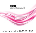 Vector Abstract Pink Waves...