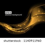 abstract light wave futuristic... | Shutterstock .eps vector #1140911960