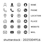 vector set of business card... | Shutterstock .eps vector #2025304916