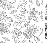 vector seamless pattern with... | Shutterstock .eps vector #1814172263