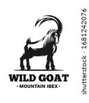 Mountain Wild Goat  Ibex Logo ...