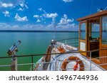 Small photo of The paddle steamer Diessen on Lake Ammersee, Fuenfseenland, Upper Bavaria, Germany, Europe, 18. July 2018