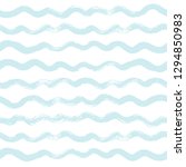Seamless Wave Pattern Vector...