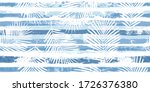 summer tropical pattern  palm... | Shutterstock .eps vector #1726376380