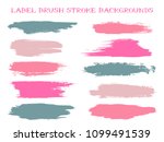 craft label brush stroke... | Shutterstock .eps vector #1099491539