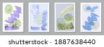 painted elegant covers vector... | Shutterstock .eps vector #1887638440