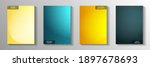 minimalist dot screen tone... | Shutterstock .eps vector #1897678693